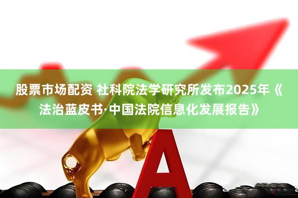 股票市场配资 社科院法学研究所发布2025年《法治蓝皮书·中国法院信息化发展报告》